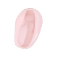 Ioensy - 2 Protectores De Silicona Para Los Oídos, Orejeras Para Teñir El Cabello, Para Uso Doméstico, Peluquería, Color Rosa