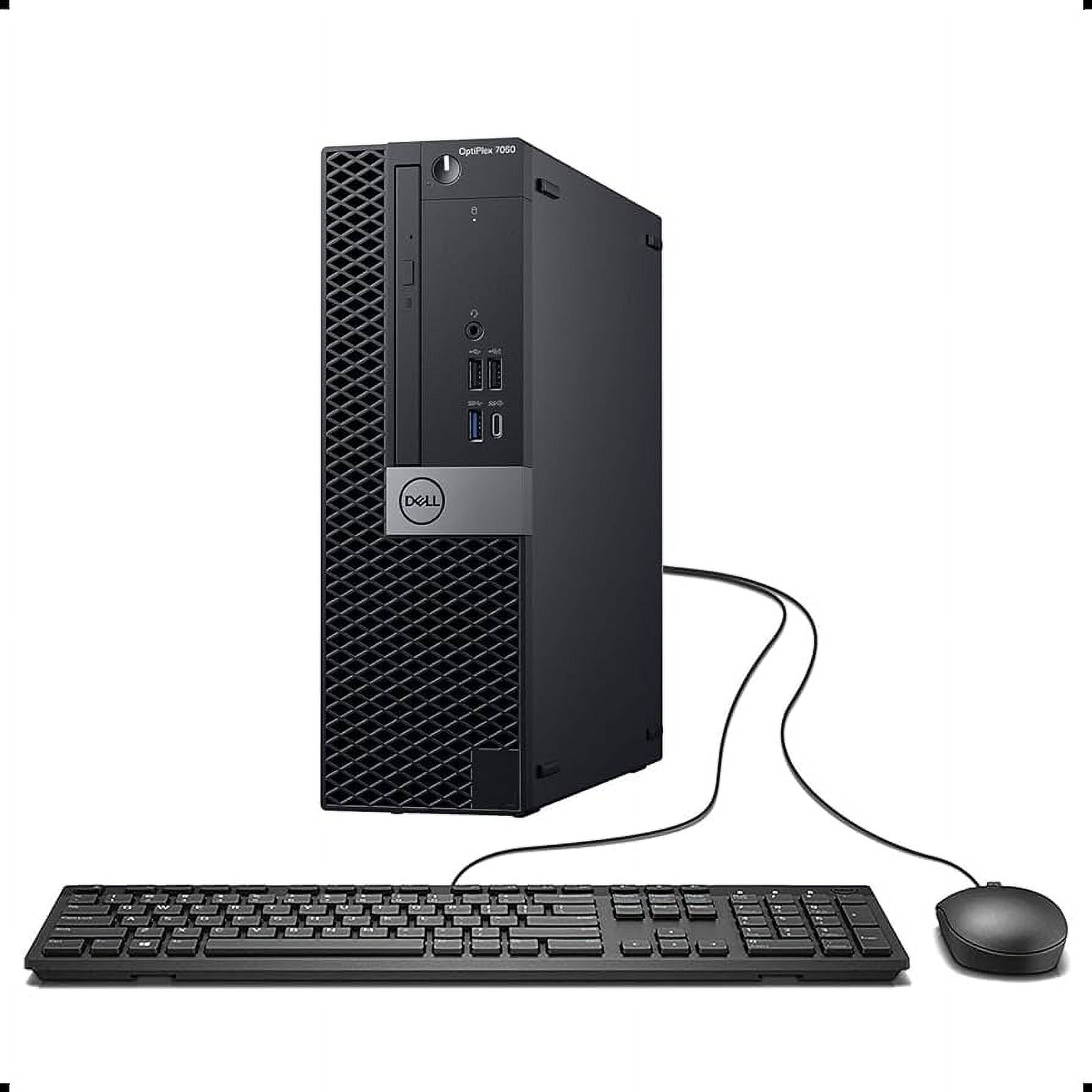 Pc Dell Optiplex 7050 Sff (I7-7Ma 8Gb 256Gb Ssd) + Teclado & Mouse Reacondicionado Grado A