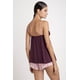 thumbnail image 2 of Baby Doll Camisa Encaje En Copas Short Est.Flor, talla M, 2 of 3