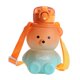 thumbnail image 3 of Botella De Agua Con Tapa Con Cerradura, Botellas De Bebida, Boca Ancha Grande Para Senderismo, Fitness, Azul Y Naranja, 3 of 5
