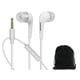 thumbnail image 1 of Auriculares estéreo Samsung EHS64 de 3,5 mm con micrófono, color blanco, 1 of 3
