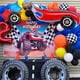 thumbnail image 5 of Fiesta de cumpleaños de Balloon Aylbcz con temática de coches de carreras, 6 unidades, 5 of 7