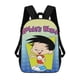 thumbnail image 1 of El Mundo de Bobby-theme Backpack, Campus style schoolbag Bookbag with Adjustable Shoulder Straps And Large Zip Compartment, Unisex Travel Bags., 1 of 6