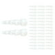 thumbnail image 1 of Kit De 50 Uds De Cuentas De Pesca Apiladas, Se?uelos De Pesca, Aparejos Para Perca, Trucha, Leucomas, Blanco, 1 of 5