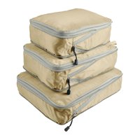 Magideal - Cubo De Embalaje De Compresión, Organizador De Equipaje, Artículos Básicos De Viaje, Bolsa De Almacenamiento De Equipaje Impermeable, Bolsa , 3 Piezas