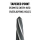 thumbnail image 3 of Perforadora de puente con forma de flauta en espiral America, serie DWR, 11/16 pulgadas, 3 of 8