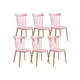 thumbnail image 1 of Pack 6 Sillas Windsor de Comedor - Rosado, 1 of 3