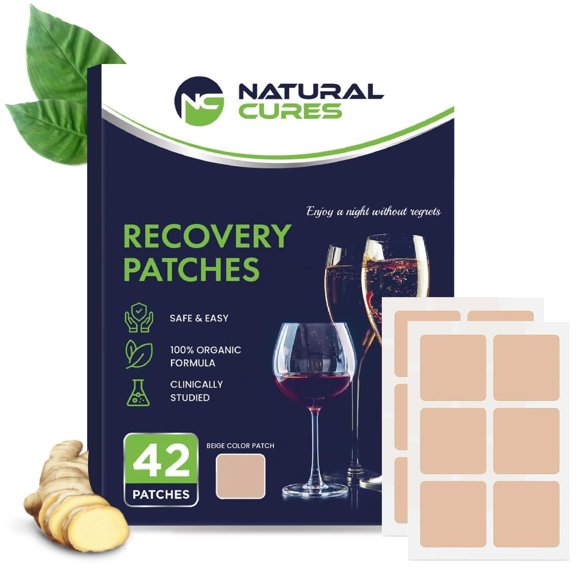 Recovery Patch NC Natural Cures Party, paquete de 42 unidades, color beige