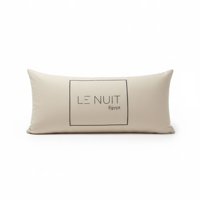 Le Nuit - Almohada 1200 Gramos Algodón Egipcio 50X90 Cm Blanco