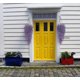 thumbnail image 4 of 2 Pcs De Plantas Artificiales Colgante Vid De Flores 80cm, 4 of 8
