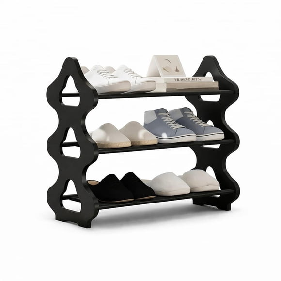 Zapatero Organizador De Zapatos 3 Niveles Multiusos Dormitorios
