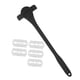 thumbnail image 4 of Afeitadora De Espalda Para Hombres, Ergonómica, Plegable, Fácil De Usar, Cortadora De Pelo De Espalda Flexible, Color Negro, 4 of 5