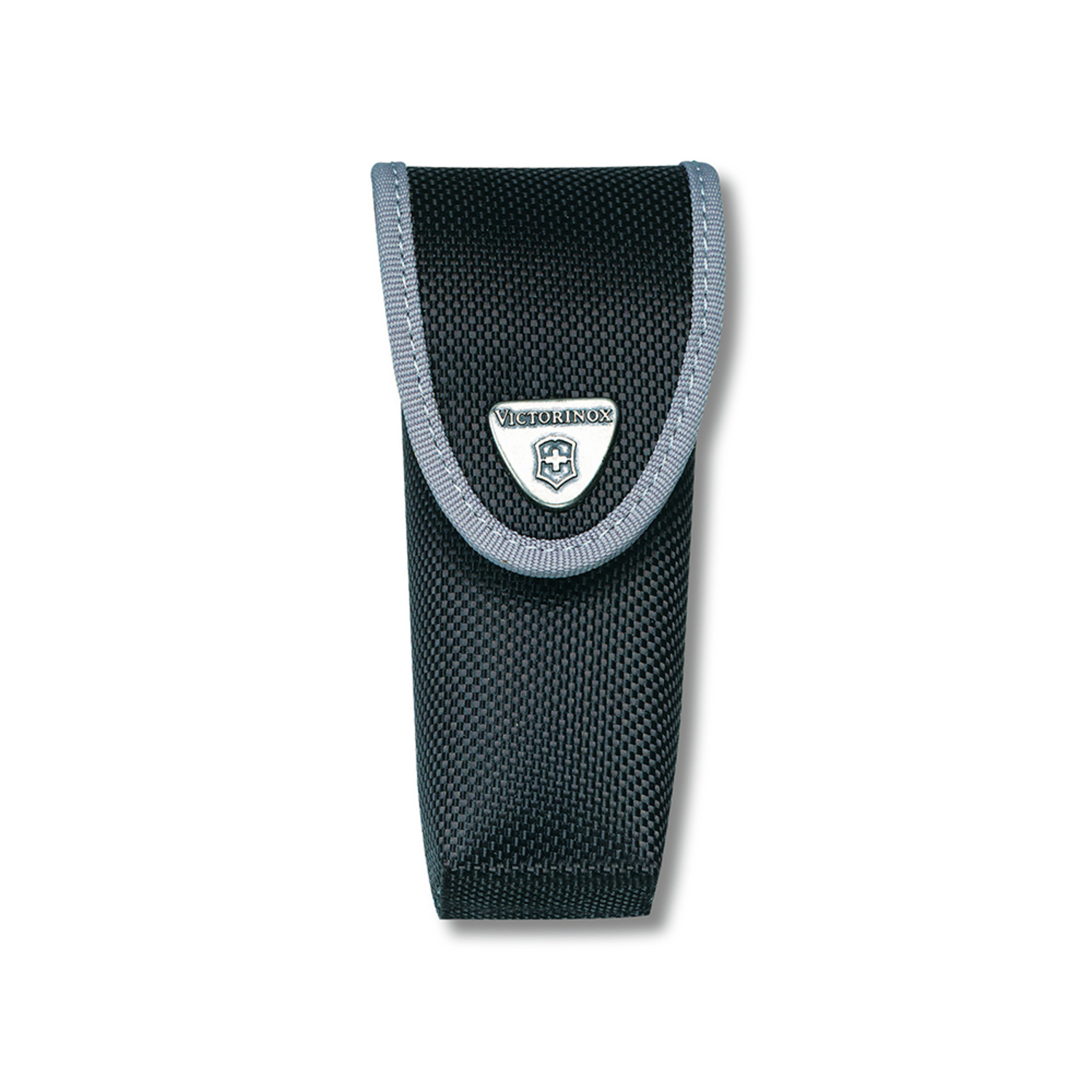 Victorinox - Estuche De Nylon Color Negro Para Cinturón, Con Compartimiento Para Linterna. Tamaño 12,5X4,9X3,5 Cm