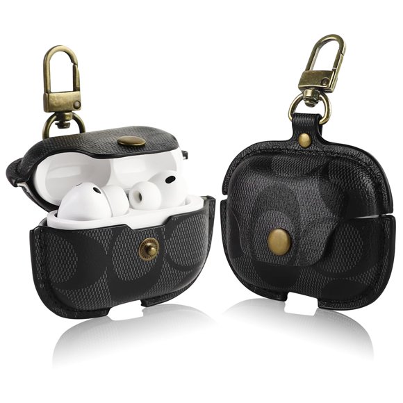 Funda de Cuero Antigolpes para AirPods Pro 3 YOPLYB
