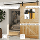 thumbnail image 2 of Kit Herraje Riel Corredera 2mt Para Colgar 1 Puerta Granero, 2 of 7