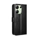 thumbnail image 3 of Funda tipo libro para Xiaomi Redmi Note 13 4G, cartera todo‑en‑uno, funda multifuncional con tarjetero y correa de muñeca desmontable, 3 of 4