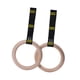 thumbnail image 3 of 2 Piezas Anillos De Gimnasia Anillos De Ejercicio Para Parque Entrenamiento De Cuerpo Completo En Casa Gimnasio 28 Mm Anillos, 3 of 5
