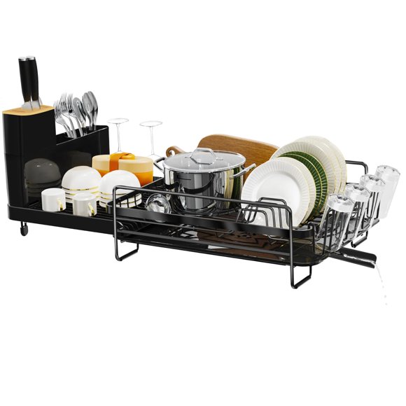 Escurridor de platos extensible Runnatal 52-70 cm, grande
