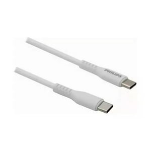 Philips - Cable De Carga Rapida Usb C 60W Blanco Dlc8701