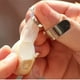 thumbnail image 2 of 1pc Ginger Peeler, Multifunctional Garlic Peeler, Peeler, Stainless Steel Alloy Electroplating, 2 of 4