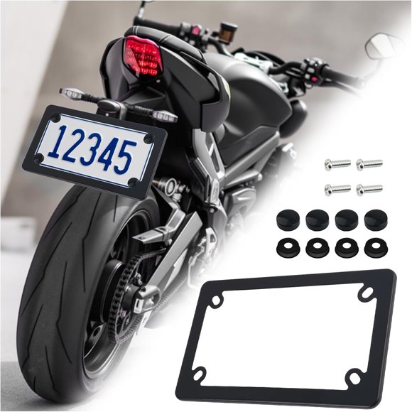 Marco para patente de moto Purthog 7.48 x 4.57 x 0.19 in