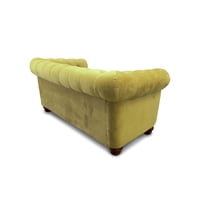 Latam Home - Sofa Florencia 2C Tela Velvet Azul Petroleo