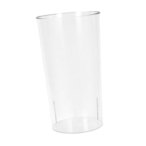 Bothyi - Jarrón De Flores De Impacto De Cilindro Acrílico Para Plantas De Oficina Ramo S