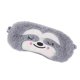 thumbnail image 1 of Antifaz de Sueño KANOA de Peluche con Diseño de Perezoso Gris, 1 of 6