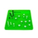 thumbnail image 3 of Bandeja organizadora de pernos Boltster de silicona verde resistente al calor, 3 of 9
