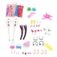 thumbnail image 1 of Conjunto De Moda De Muñecas, Artesanía De Imitación Para Niñas, Regalos, Festivales, Juguete Educativo, 79 Piezas A, 1 of 5