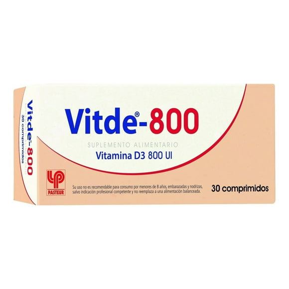 Vitde-800 30 Comprimidos
