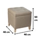 thumbnail image 2 of Pouf Baúl Rucato Beige Omega 46x46x50 cm, 2 of 3
