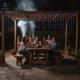 thumbnail image 2 of Cascada Luces Led Solar 120 Luces 6m Multicolor Árbol Rama, 2 of 8