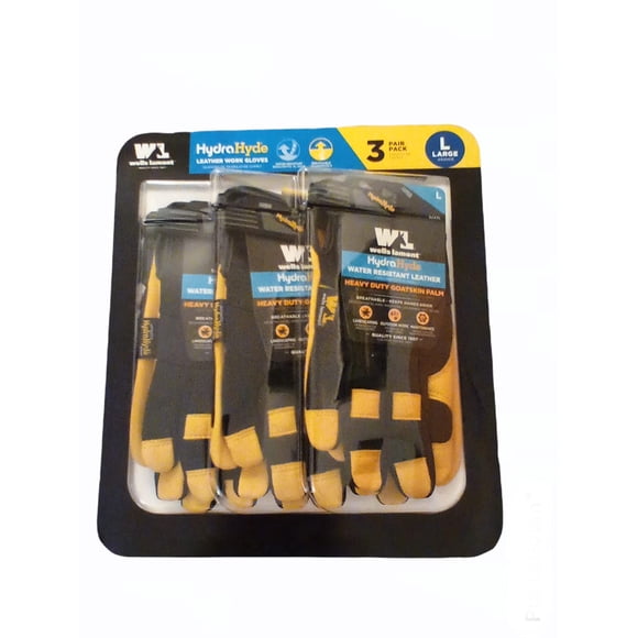 Guantes Hydra Hyde De Cuero De Seguridad Para El Trabajo Resistentes Al Agua