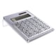 thumbnail image 1 of Calculadora EXPUTRAN de acrílico, 12 dígitos, solar y con batería, 1 of 4