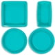 thumbnail image 5 of Moldes de silicona para hornear Juvale, para tartas, color verde azulado (paquete de 4), 5 of 8