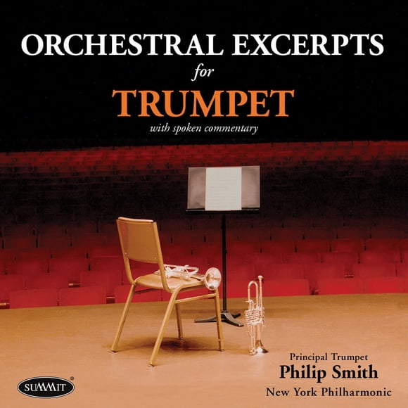 Libro Extractos Orquestales para Trompeta Philip Smith