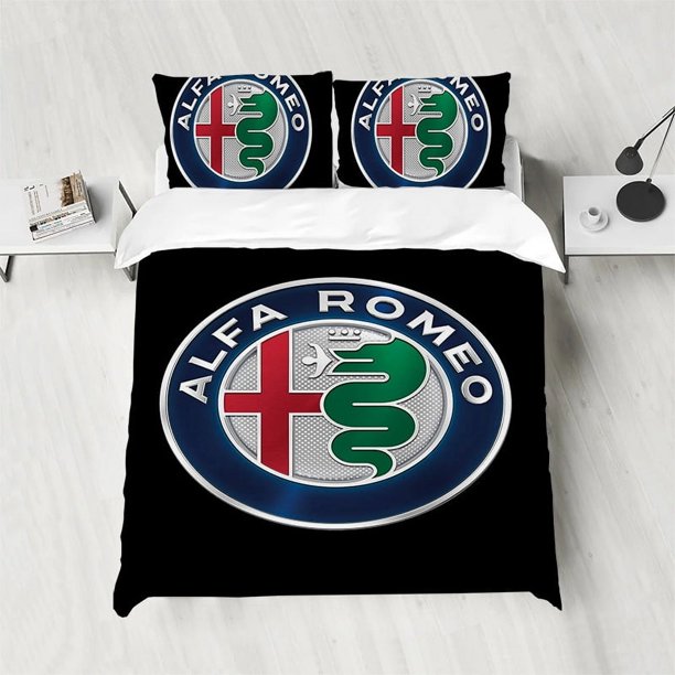 x780 Bed SheetsA-Alfa Romeo Twin Size Bedding Set Bed Linen Sets Duvet Cover Set Comforter Sheets Home Textile Garden 3-Piece Bedding Set (1 Duvet Cover + 2 Pillow Shams) nj780