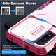 thumbnail image 5 of Funda Resistente para Motorola Moto G Power 2022 con Tapa Deslizante y Protección Militar Rosa, 5 of 6
