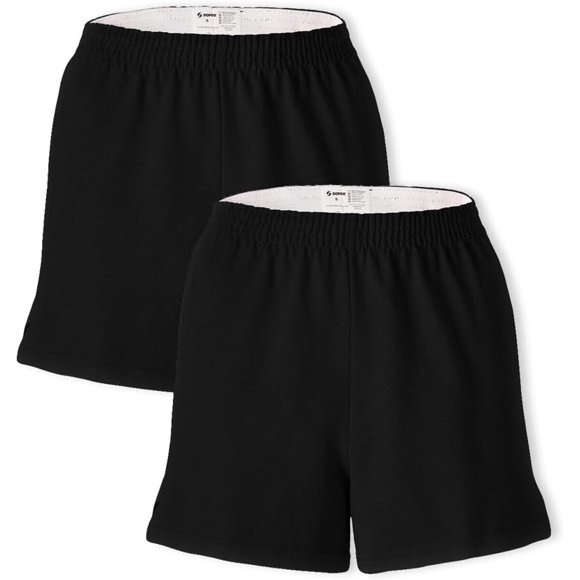 Short Soffe Cheer de Algodón y Poliéster de 3 pulgadas