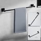 thumbnail image 4 of Set de herrajes para baño Bluebyrne, negro mate, 4 piezas, 4 of 7