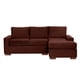 thumbnail image 1 of Sofá Seccional Derecho Velvet Livorno 3 Cuerpos Chocolate, 1 of 6