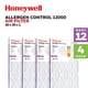 thumbnail image 2 of Filtro de aire Honeywell MERV 12 electrostático 20x20x1 (paquete de 4), 2 of 6