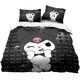 thumbnail image 4 of Cut-e Ani-me Car-toon Duv-et Cove-r Set- 3D Printed- Lightw-eight a-nd Com-fortable Be-dding- 3-Piece -Bedding -for Boys- and Gir-ls Bed-room Decorati-on, 4 of 5