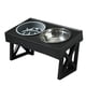 thumbnail image 3 of Juego De Tazones Para Agua Y Alimentos Comedero Para Alimentos Para Mascotas Soporte Para Tazones Elevados Tazón ABS Inoxidable, 3 of 5