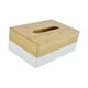 thumbnail image 2 of Cubierta De Caja De Pañuelos Contenedor De Pañuelos Caja De Servilletas De Mesa Para Tocador Mesa Blanca, 2 of 3
