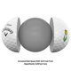 thumbnail image 5 of Pelotas de golf Callaway Supersoft 2023 Flores para mujer, 5 of 7