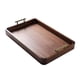 thumbnail image 2 of Bandeja Rectangular Para Servir, Resistente Bandeja De Té Para Escritorio, Para Ba?o, Cocina, Estilo Rústico, 38,5 X 27 X 6 Cm, 2 of 5