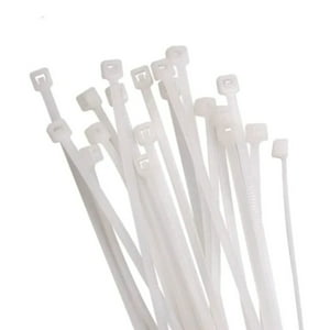 Genérico - Amarras Plásticas Blancas 100Un 5X250Mm