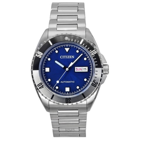 Reloj Citizen Sport Stainless Steel Blue Dial Automatic Nh7530-52M 100M Men'S Watch
